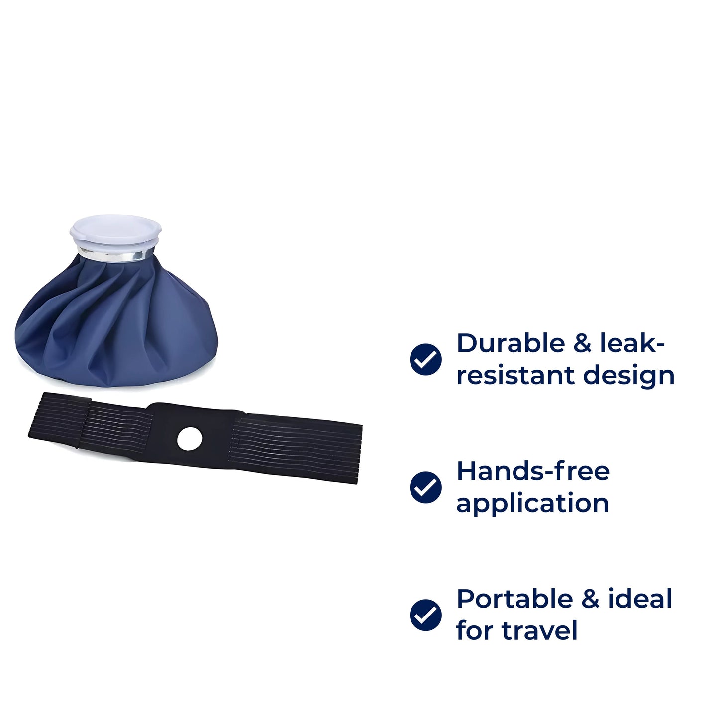 Versatile Reusable Gel Therapy Pack for Hot and Cold Relief