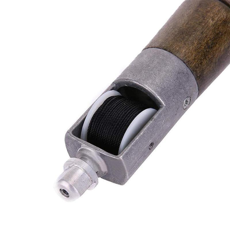 Versatile Leather Repair Awl Kit with Dual Needles and Thread