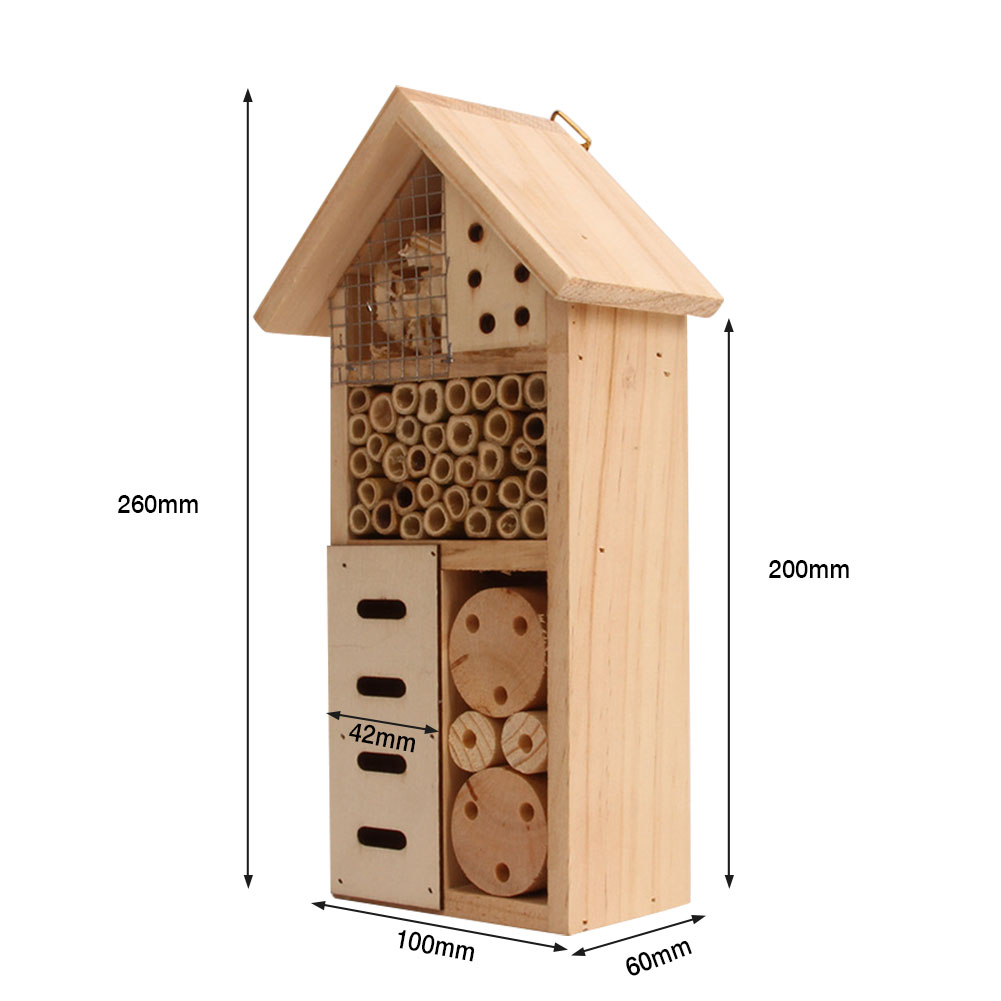 Eco-Friendly Insect Haven for Bees and Pollinators