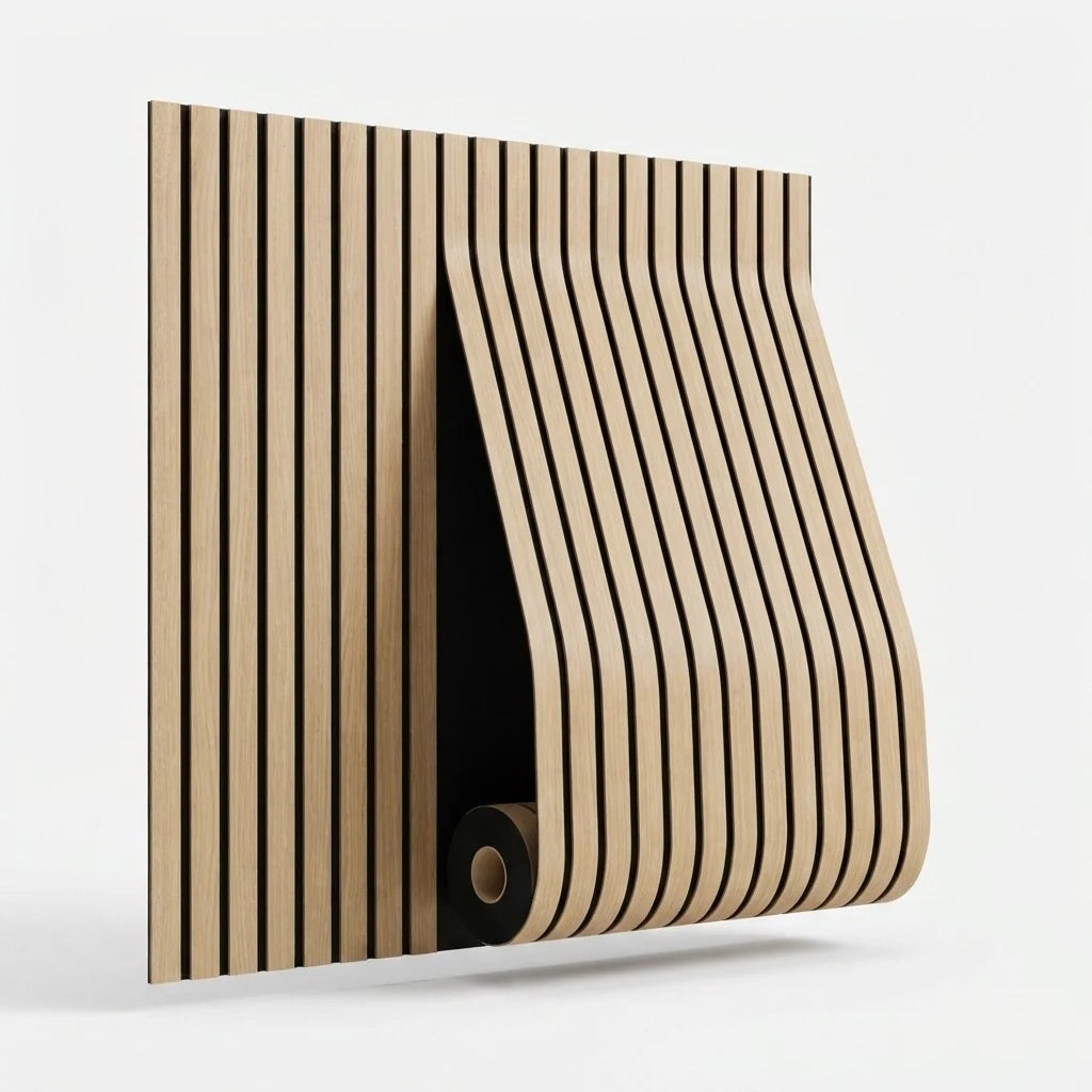 3D Wall Panel Realistic Wood Texture Self-Adhesive & Water-Resistant