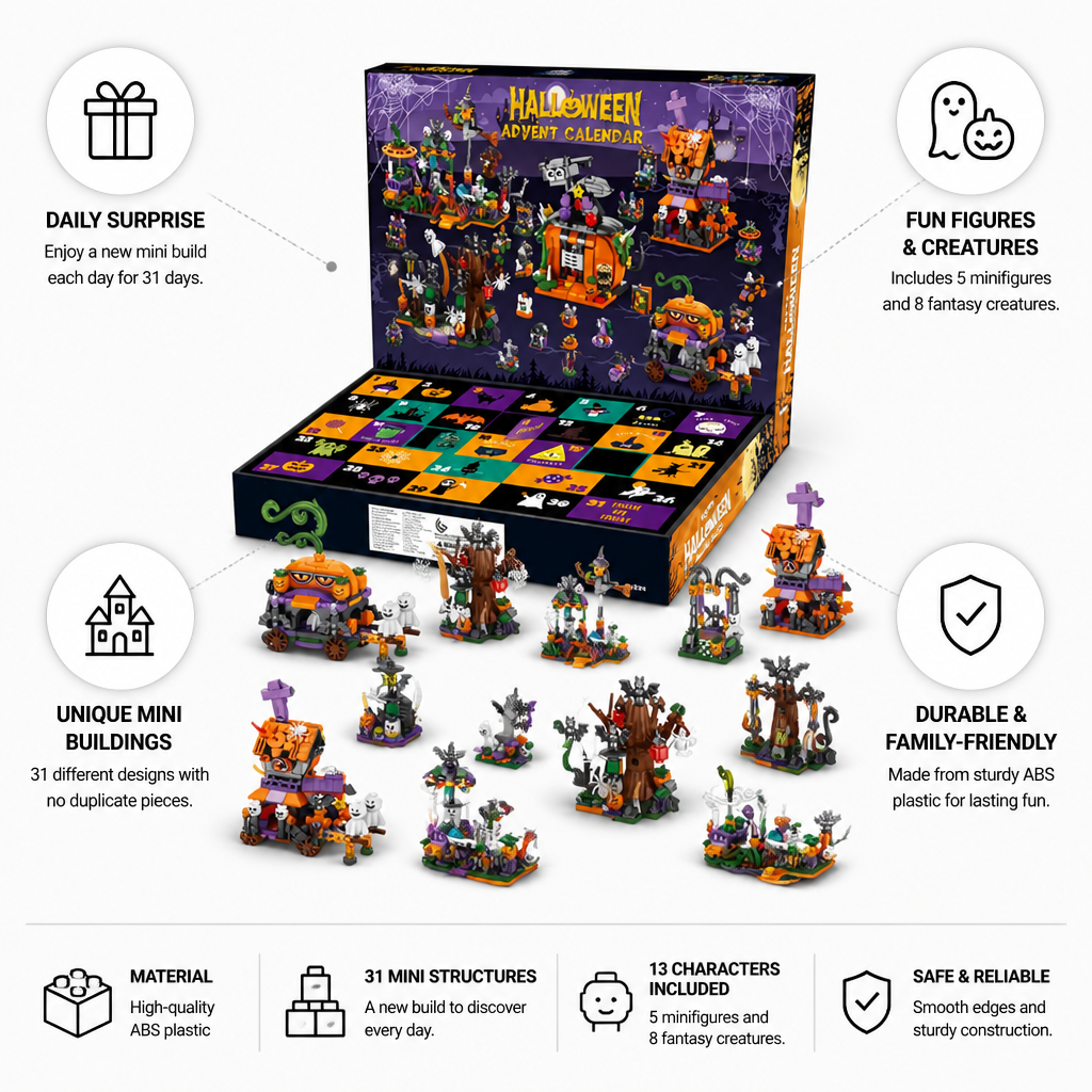 Advent Calendar Building Set 31 Mini Builds With Minifigures