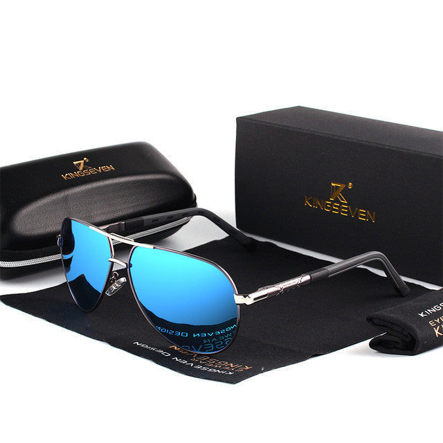 Aviator Sunglasses Polarized UV400 Scratch-Resistant Lenses