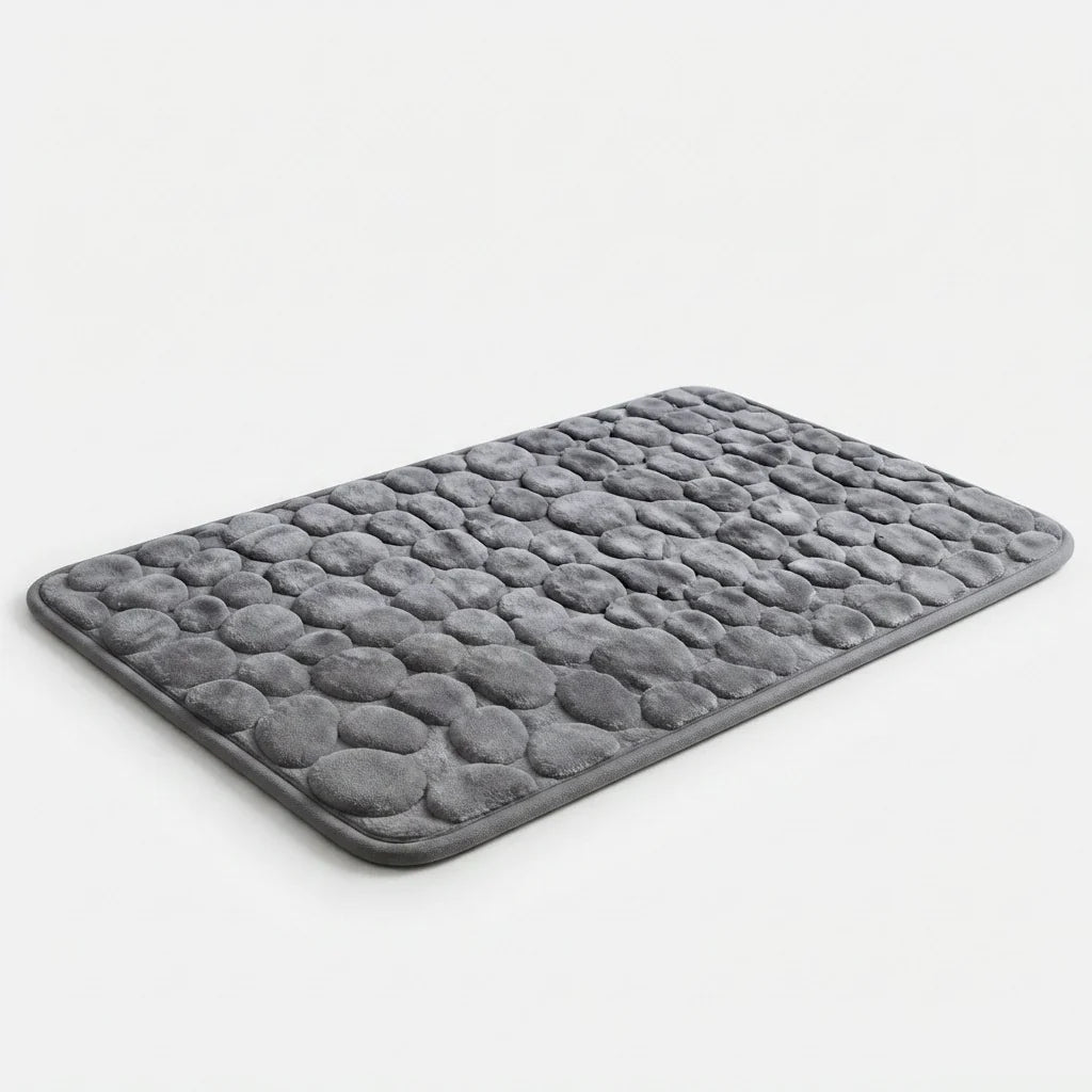 Bath Mat Non-Slip & Quick-Absorbent Cotton Terry
