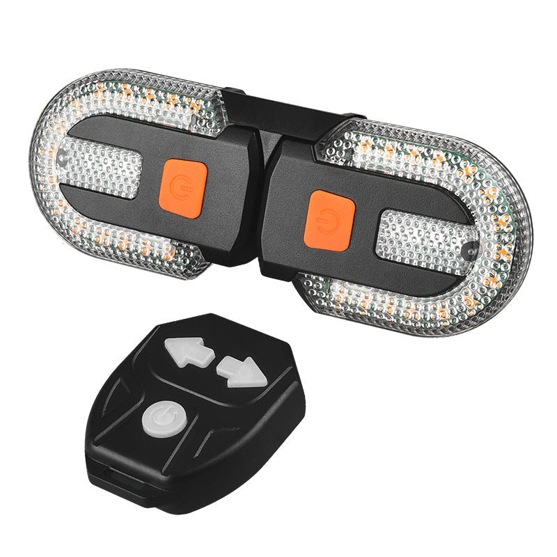 Bicycle Tail Light Wireless Remote & USB Rechargeable