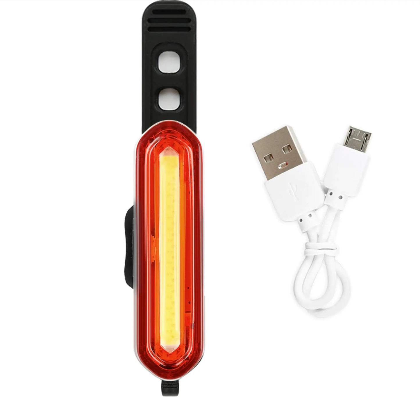 Bicycle Taillight USB Rechargeable Wide-Angle & 360 Degree Mount