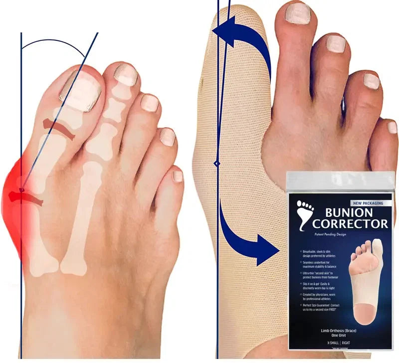 Bunion Corrector Insole Ultra-Thin Invisible Non-Slip