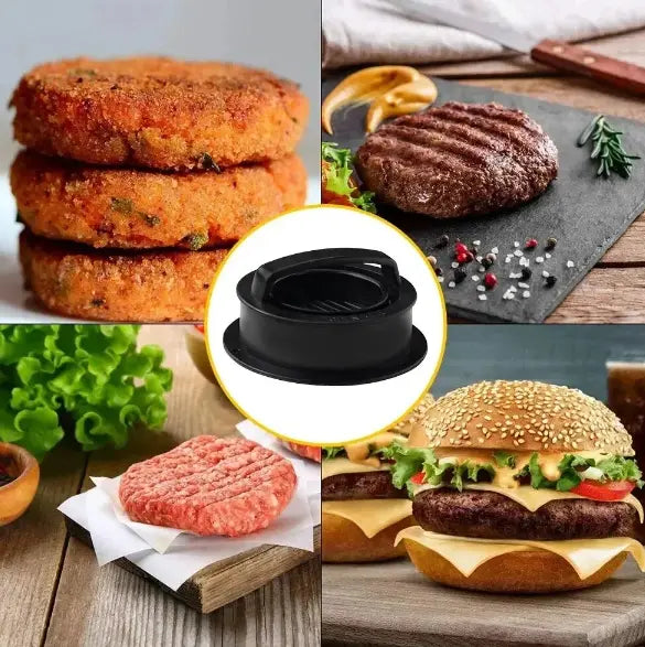 Burger Press Twist-Lock Lid Uniform Patties