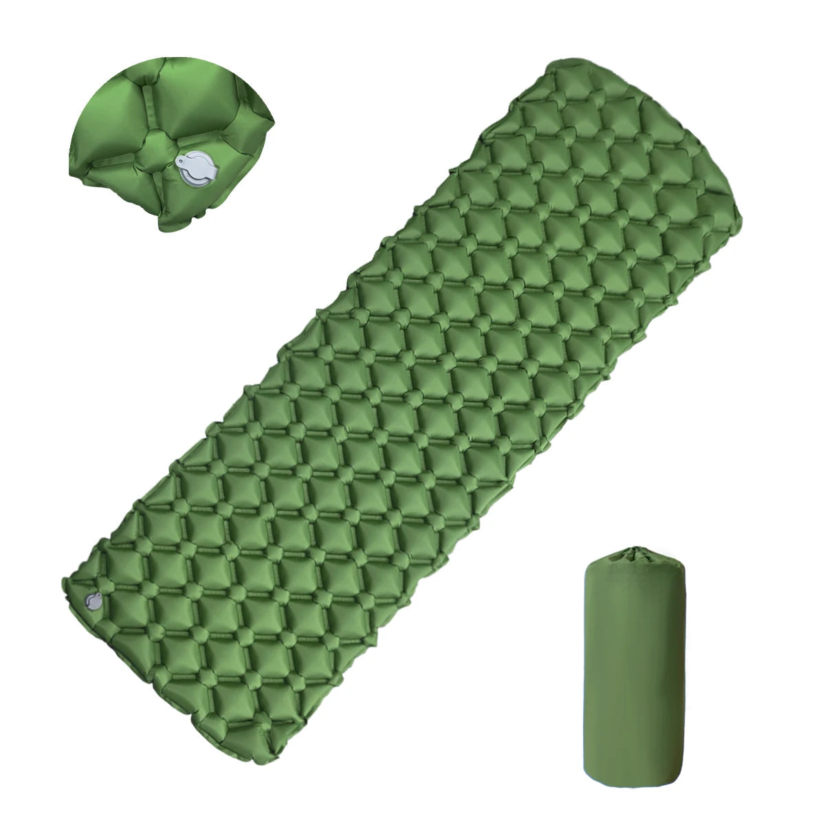 Camping Air Mattress Ultralight Insulating Honeycomb Design