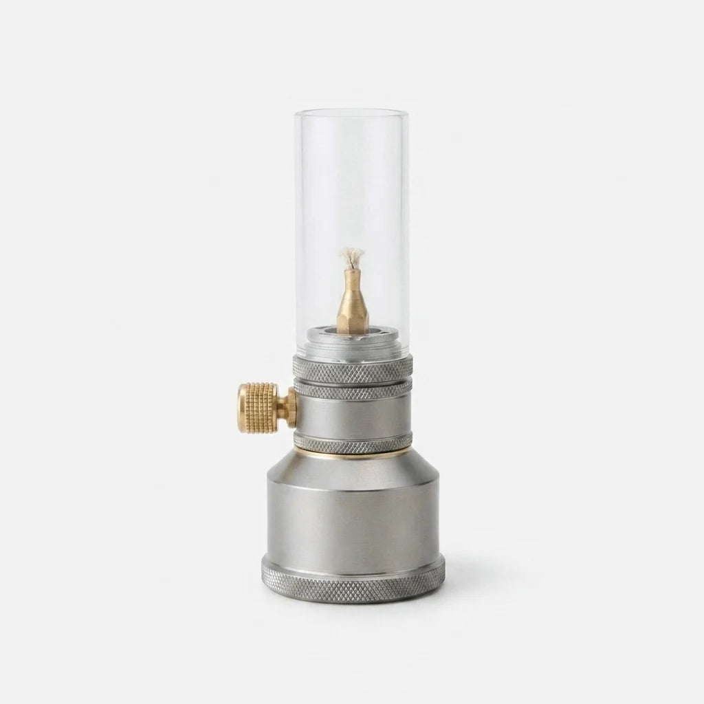 Camping Lantern Butane-Fueled 23-Hour Glass Globe