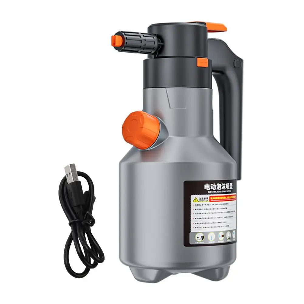 Car Foam Sprayer USB Rechargeable 2L Tank