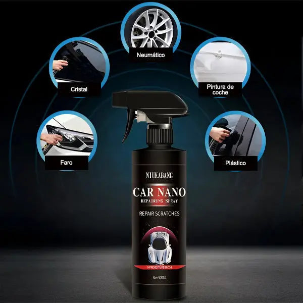 Car Scratch Remover 9H Ceramic Hydrophobic Gloss