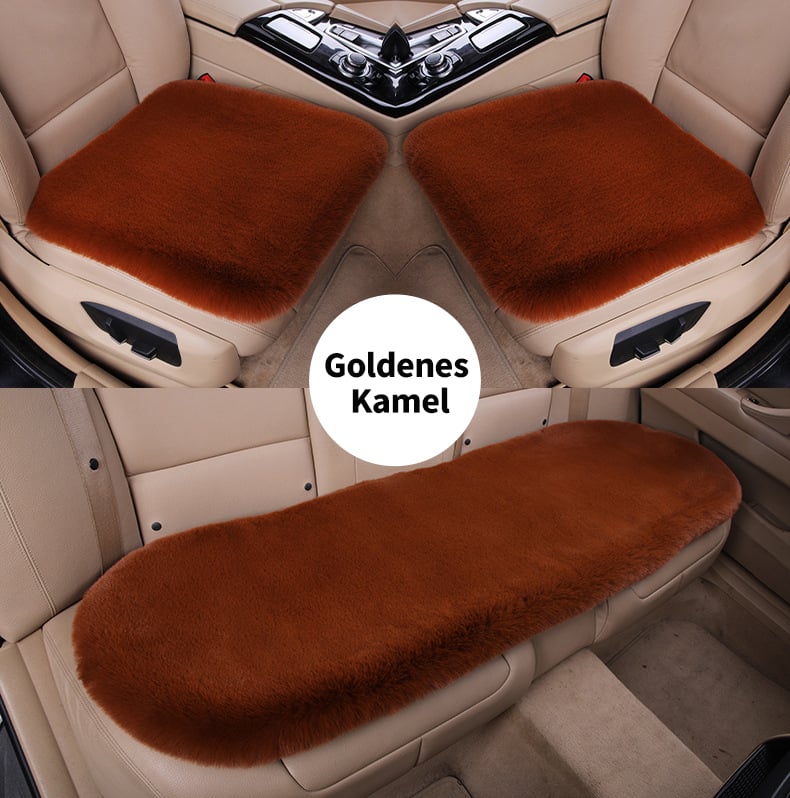 Car Seat Cover Plush Breathable Non-Slip Set of 2