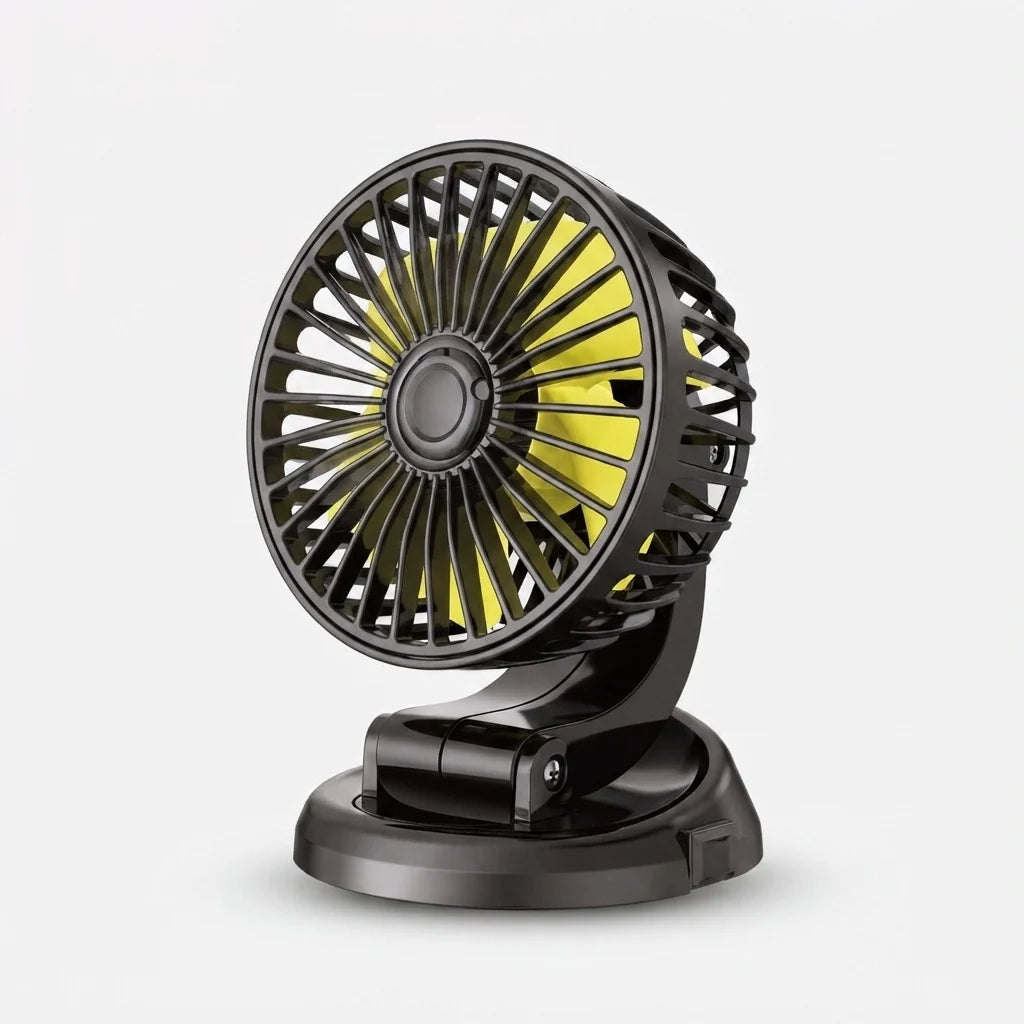 Car & Truck Fan Multi-Voltage 360° Rotatable