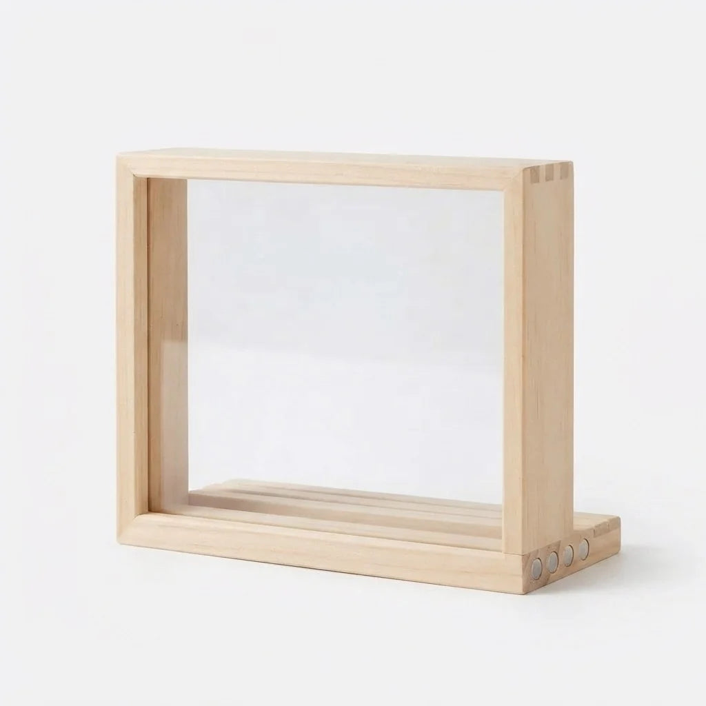 Children's Picture Frame Magnetic Closure 150-Sheet Storage