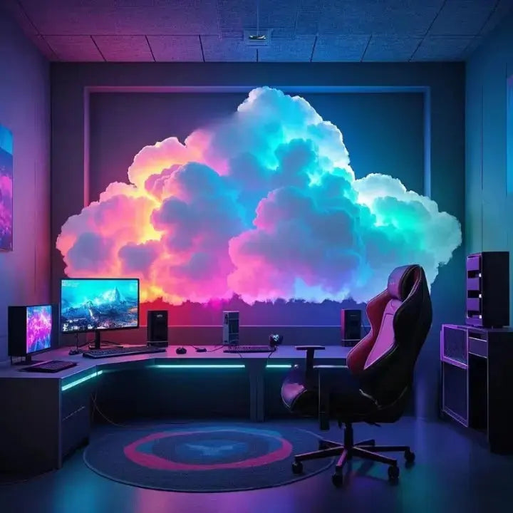 Cloud Wall Light RGB App Control Handcrafted Cotton
