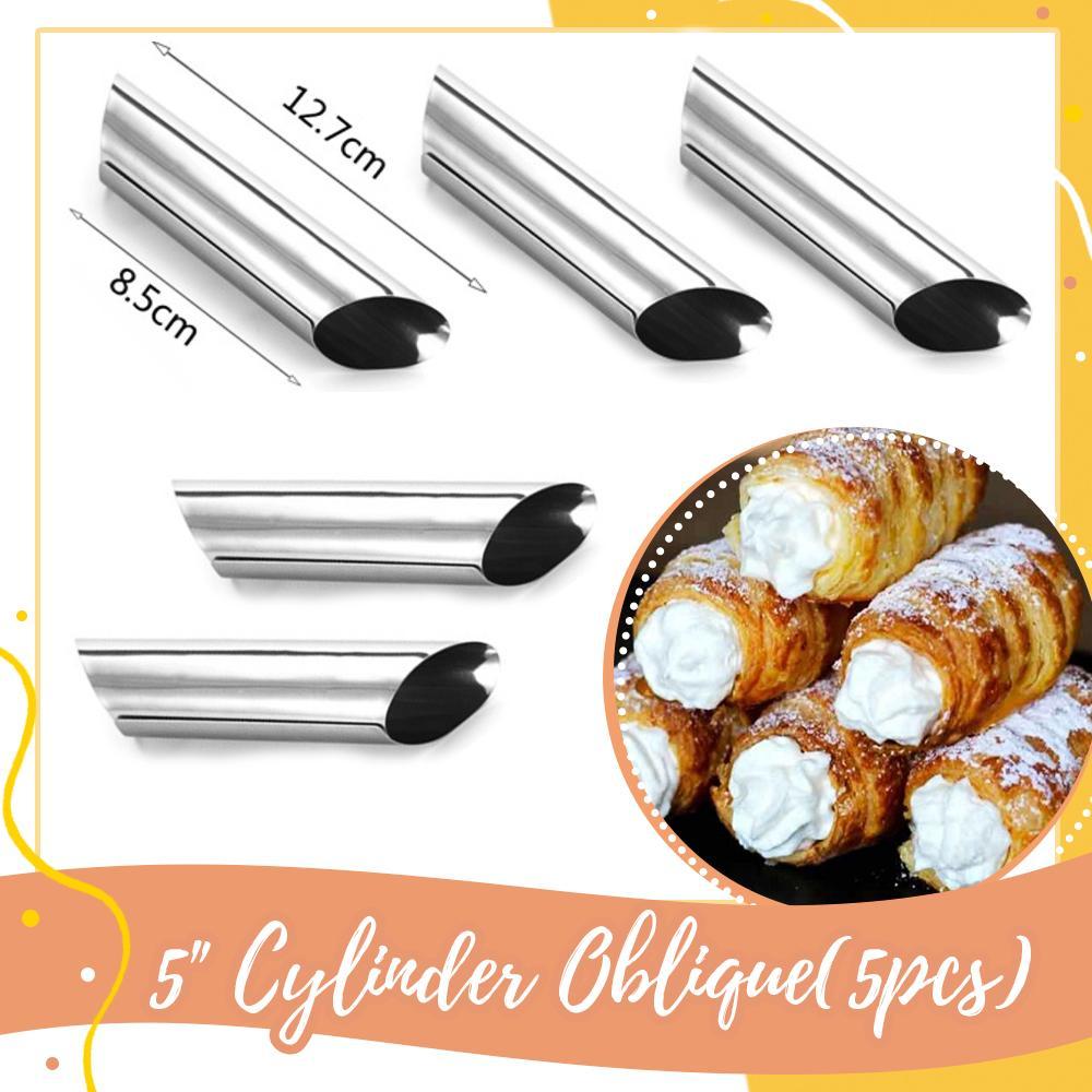 Croissant Molds Stainless Steel Oven-Safe Set Of 5