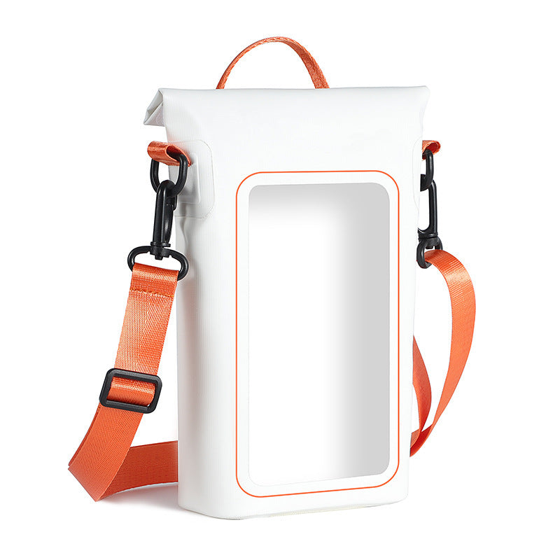 Crossbody Bag Waterproof Transparent Window Adjustable Padded Strap