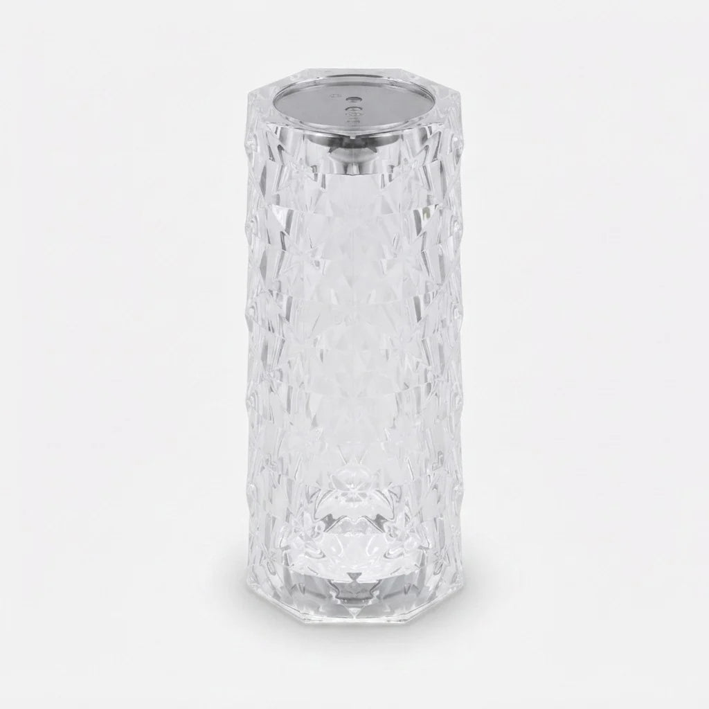 Crystal Table Lamp 3D Diamond Effect RGB USB