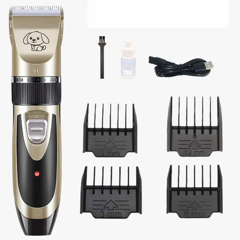 Dog Clipper Ultra-Quiet Ceramic Blade Cordless