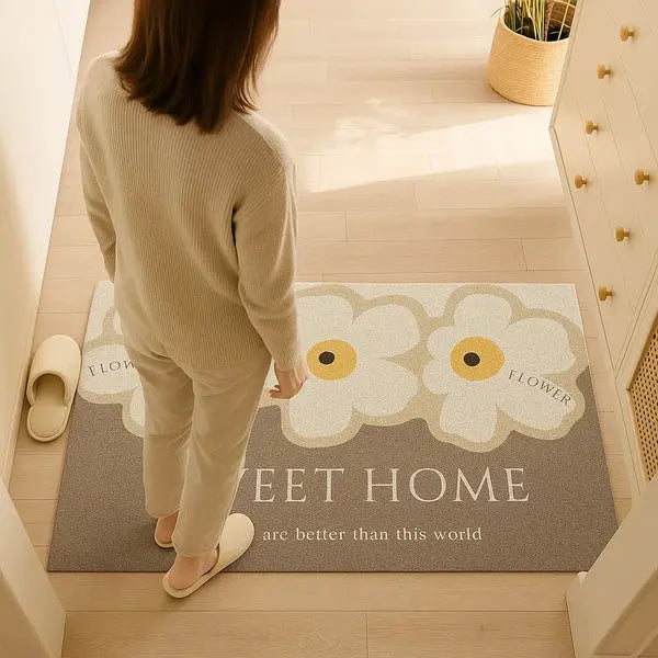 Doormat Non-Slip & Machine-Washable Indoor Outdoor