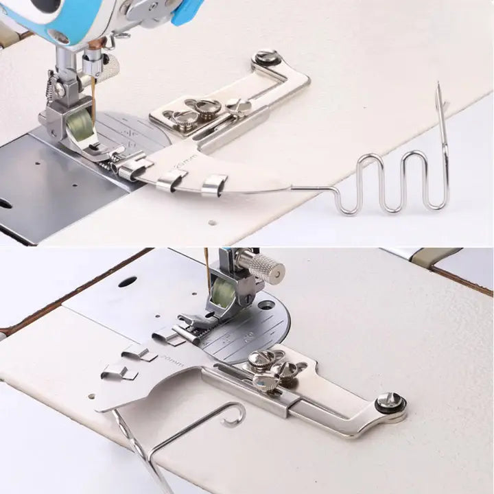 Double-Fold Binding Attachment Automatic 4-In-1 Stainless Steel