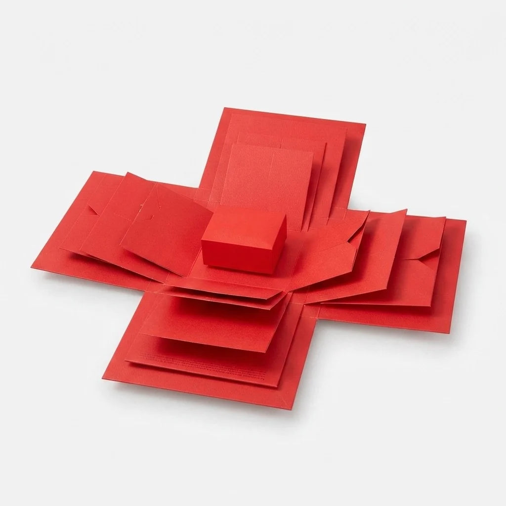 Exploding Gift Box Five-Layer Sturdy Cardboard