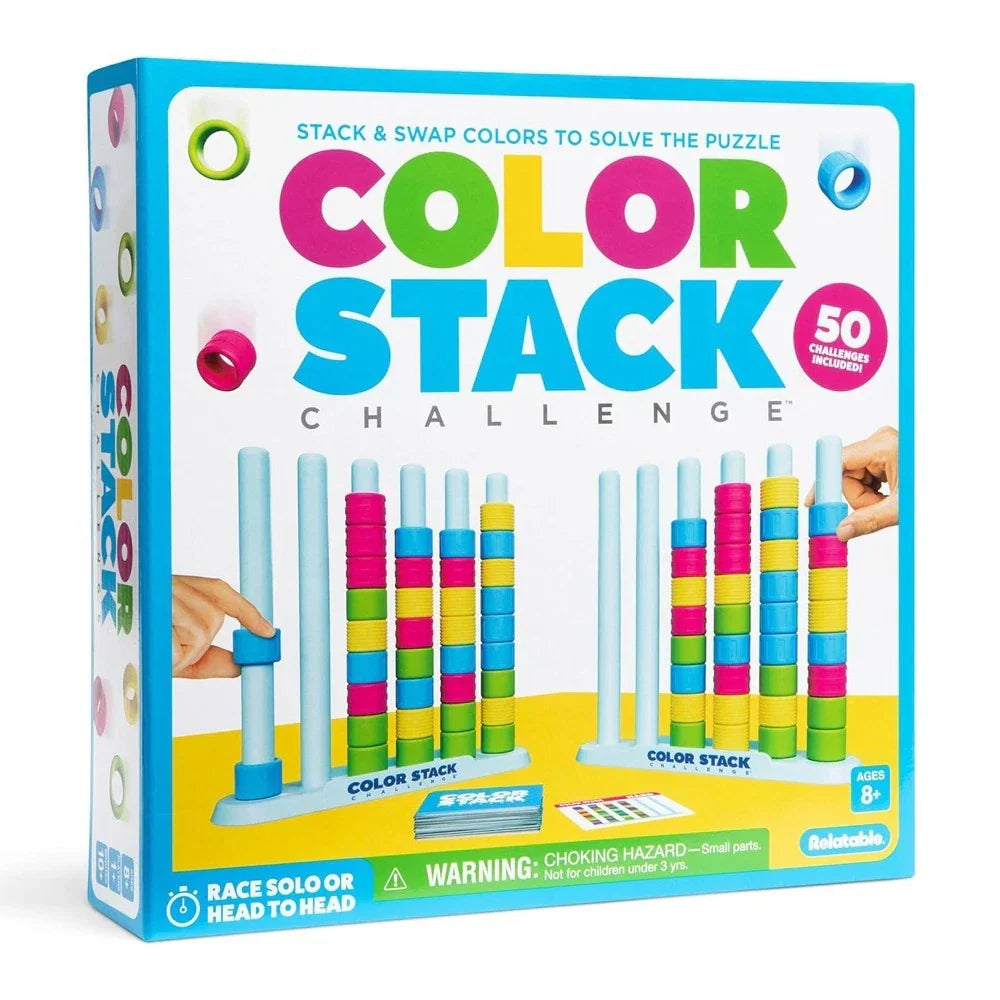 Family Logic Game Fast-Paced Simultaneous Play 50 Challenge Cards