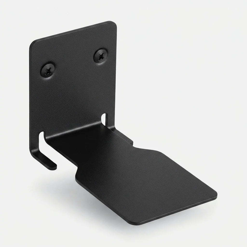Floating Bookshelf Hidden Bracket & Painted Iron