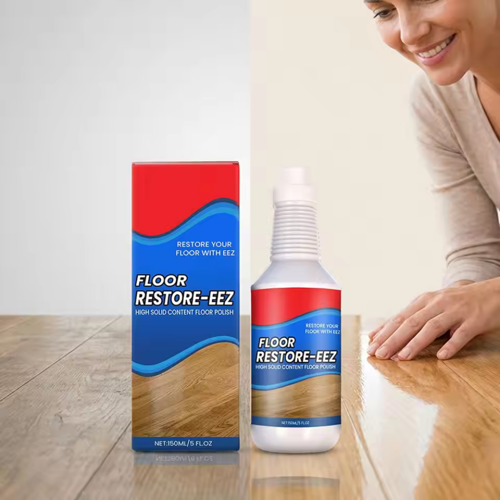 Floor Cleaner & Polish High-Gloss Streak-Free