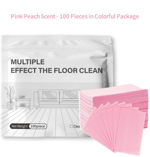 Floor Cleaning Wipes Dissolve-in-Water Biodegradable Pack of 100