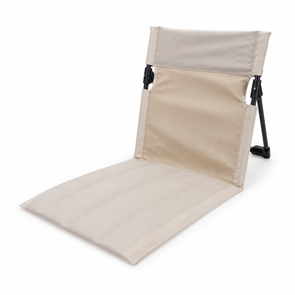 Folding Camping Chair Ultralight Aluminum Frame & Padded Seat