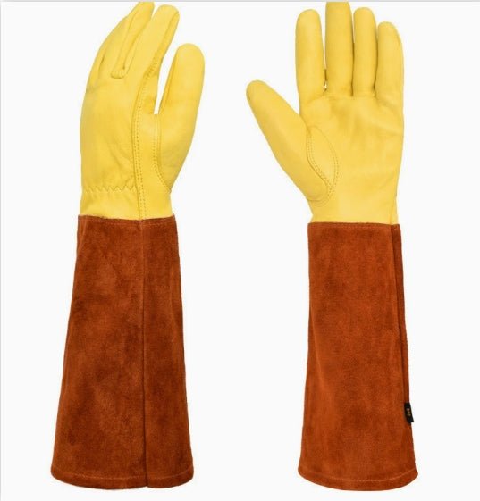 Garden Gloves Double-Stitched & Elastic Wristband