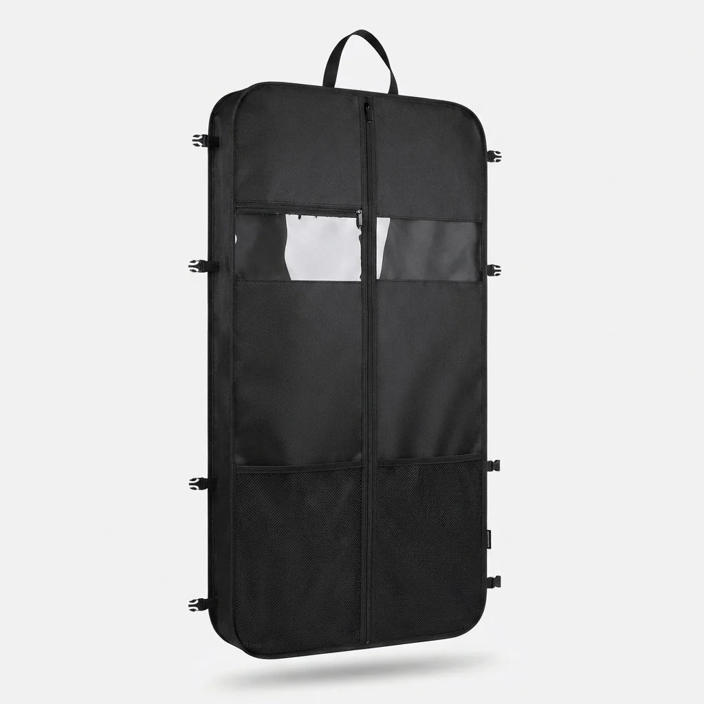 Garment Bag Foldable Oxford Fabric Multiple Pockets