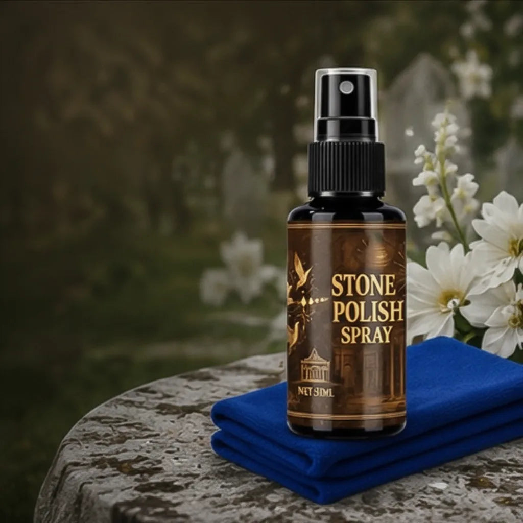 Gravestone Care Spray Gentle Cleaner & Invisible Film