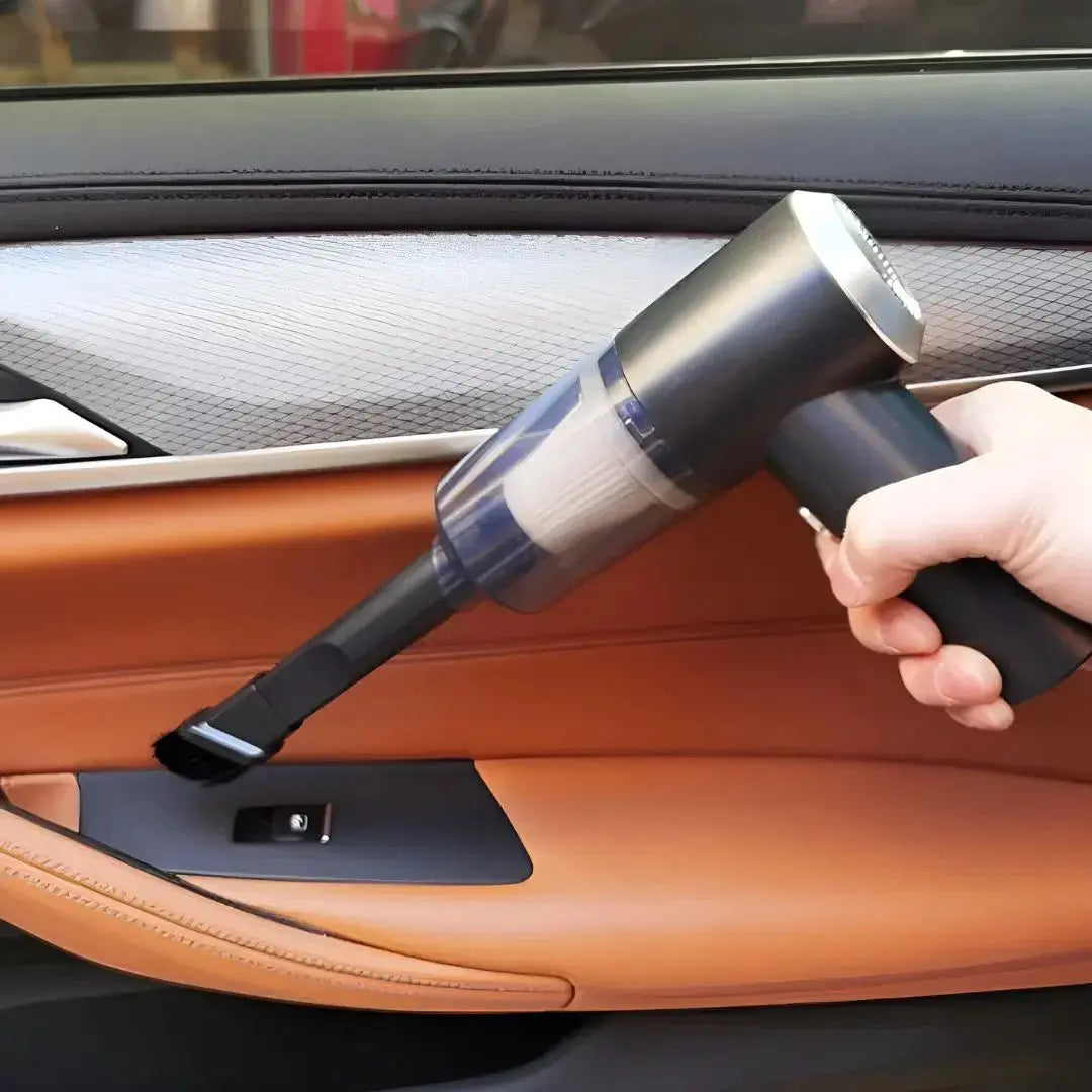 Handheld Vacuum Cordless USB Rechargeable Powerful Suction & LED Light
