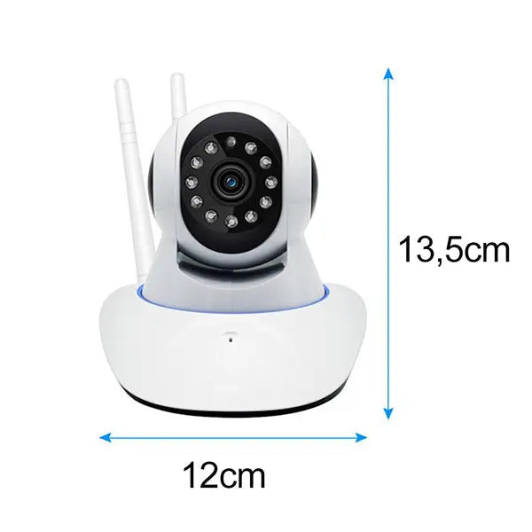 Indoor Security Camera 1080p Night Vision & Two-Way Audio