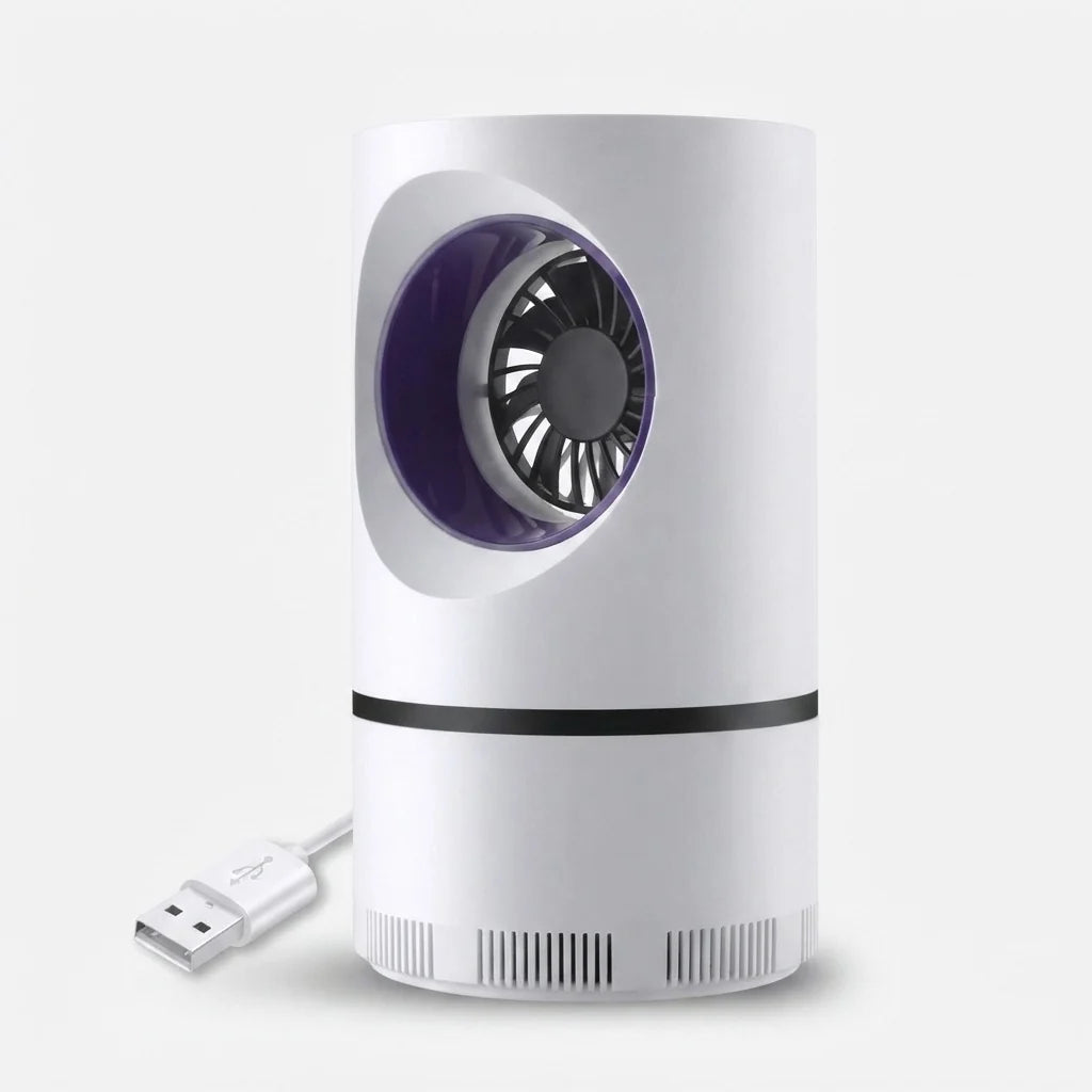 Insect Trap UV Light & Silent Fan USB-Powered