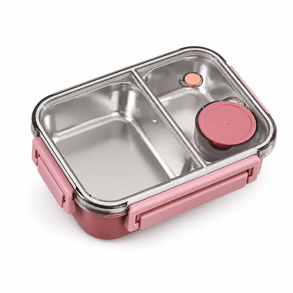 Insulated Lunch Box Stainless Steel Vacuum Insulated Leakproof Lid