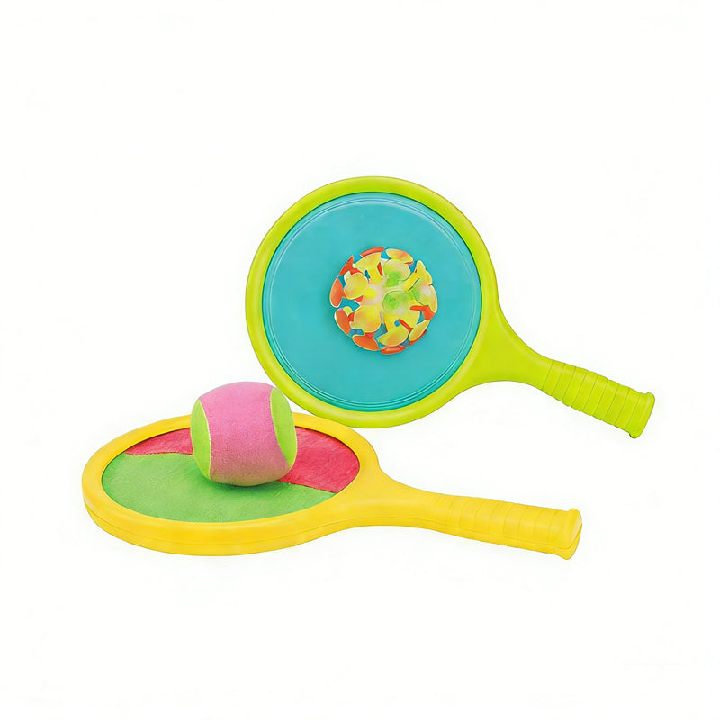 Kids Catch Set Double-Sided Velcro Paddles & Balls