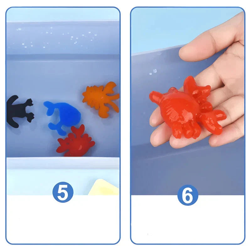 Kids Water Gel Craft Kit Floating Sea Shapes Non-Toxic