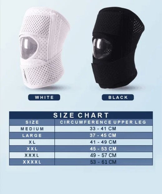 Knee Brace Shock-Absorbing Lateral Support Breathable Mesh