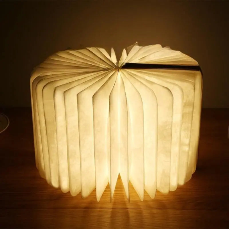 LED Book Lamp Foldable Dimmable USB Rechargeable