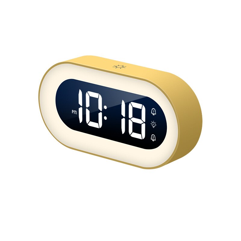 LED Digital Alarm Clock 5.7-Inch Dimmable Night Light