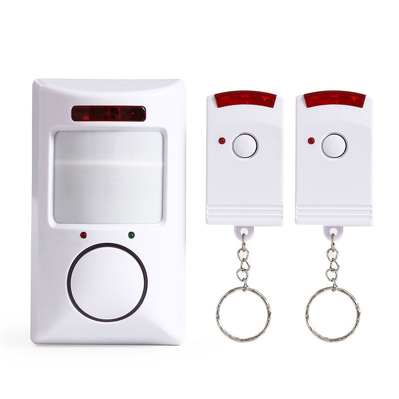 Motion Detector 105 dB Alarm Wireless Battery-Powered