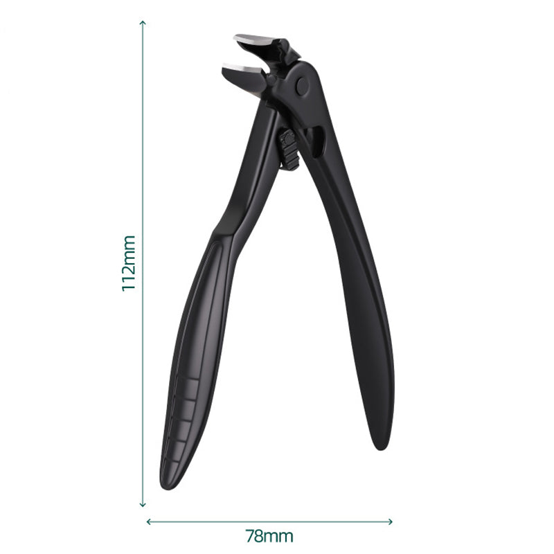 Nail Clipper Stainless Steel Ergonomic Handle & Nail Catcher