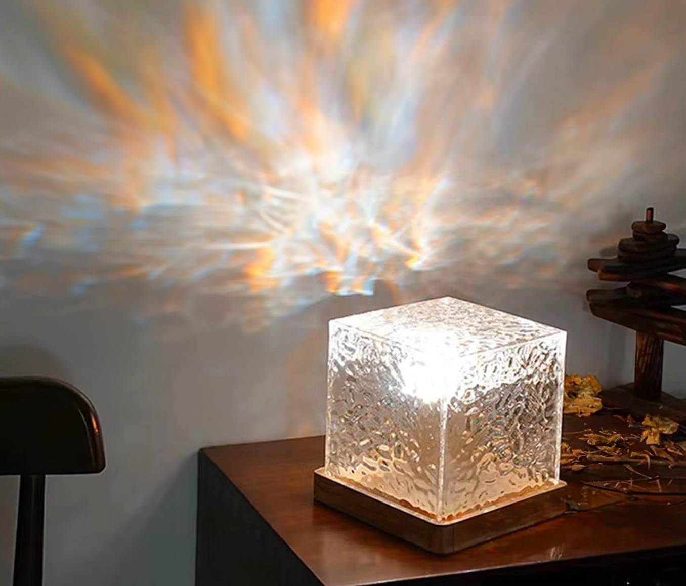 Night Light 16-Color LED USB Rechargeable & Remote Control