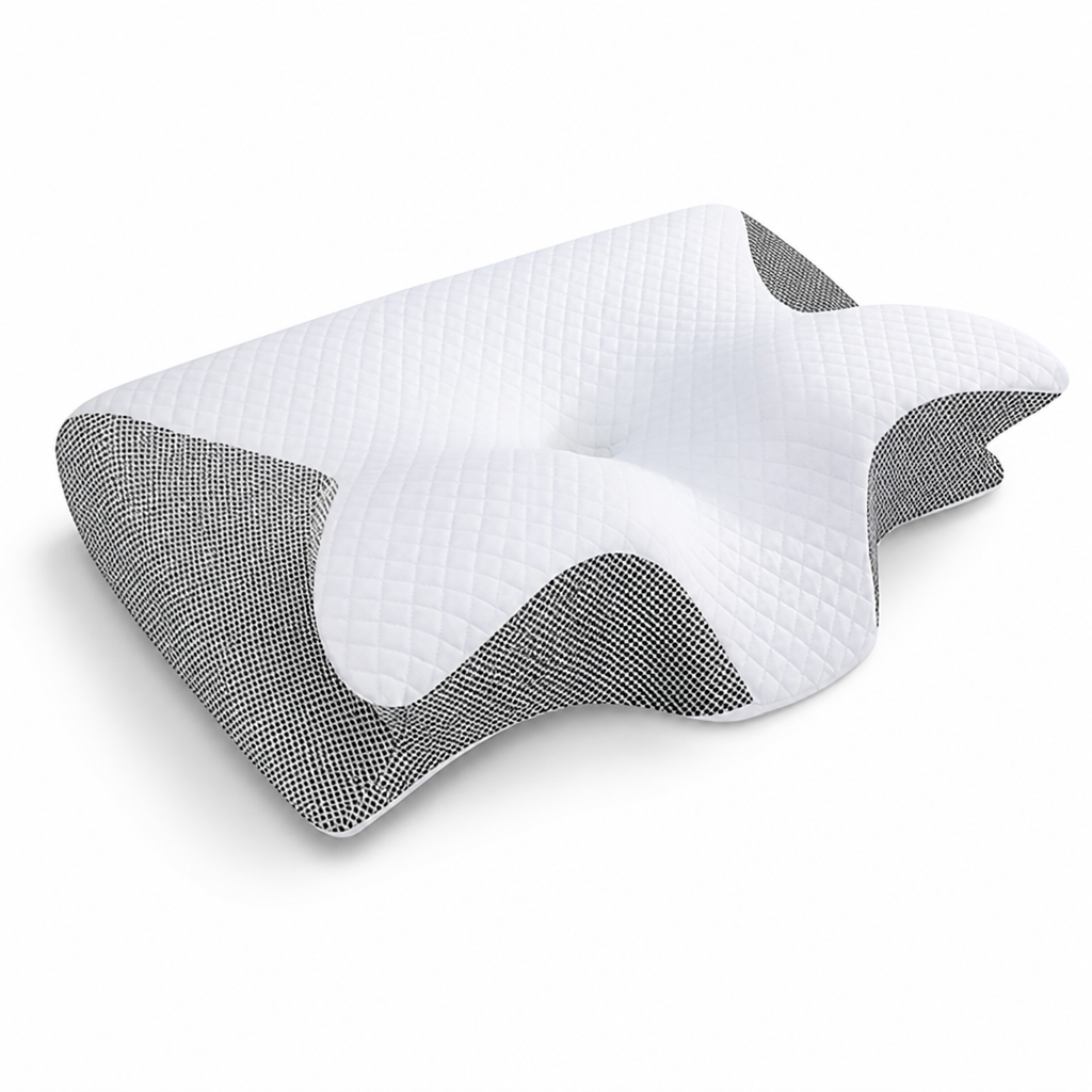 Orthopedic Pillow Ergonomic Contour Memory Foam & Washable Cover
