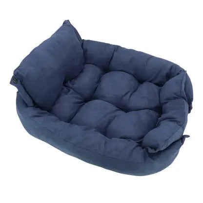 Pet Bed 3-In-1 Convertible Breathable Cotton & Padded