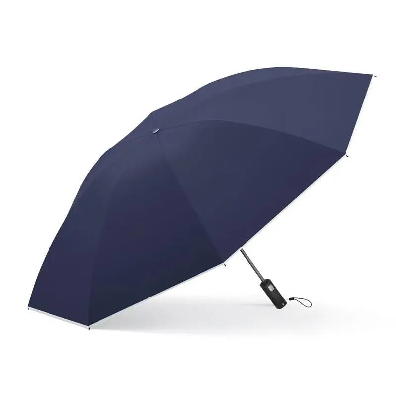 Pocket Umbrella Automatic Open Ring Handle & Water-Repellent Canopy
