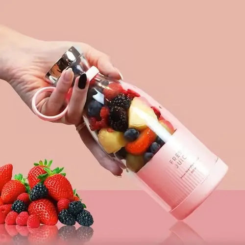 Portable Smoothie Blender USB Rechargeable 6-Blade